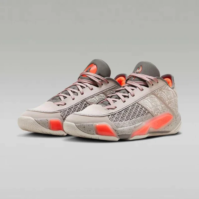 Nike 耐吉 籃球鞋 Air Jordan XXXVIII Low PF 男鞋 橘 黑 Crimson Tint FD2325-800 歷史價格詳細信息