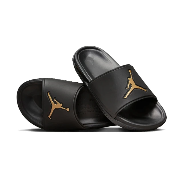 Nike 耐吉 拖鞋 Jordan Jumpman Slide 男鞋 黑 金 喬丹 涼拖鞋 休閒鞋 FQ1598-007 歷史價格詳細信息