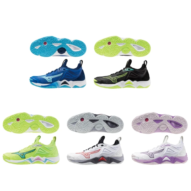 Mizuno 美津濃 排球鞋 Wave Momentum 3 Mid 男鞋 藍 白 高筒 襪套 室內運動 羽排鞋 V1GA2317-01 歷史價格詳細信息