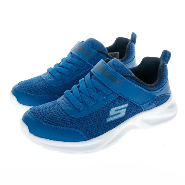 Skechers Dynamatic [405110LBLK] 中大童 男童 休閒鞋 運動 魔鬼氈 舒適 緩震 百搭 黑 歷史價格詳細信息