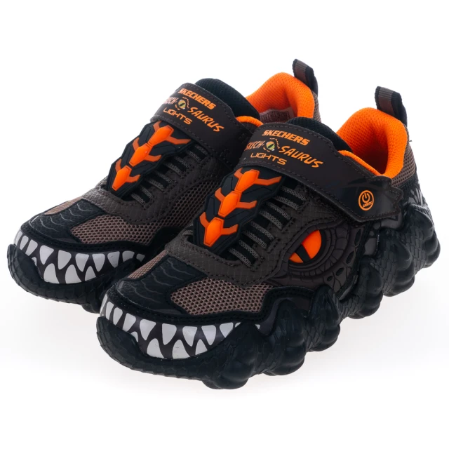 【SKECHERS】男童鞋系列 燈鞋 SKECH-O-SAURUS LIGHTS(400112LBKCC) 歷史價格詳細信息