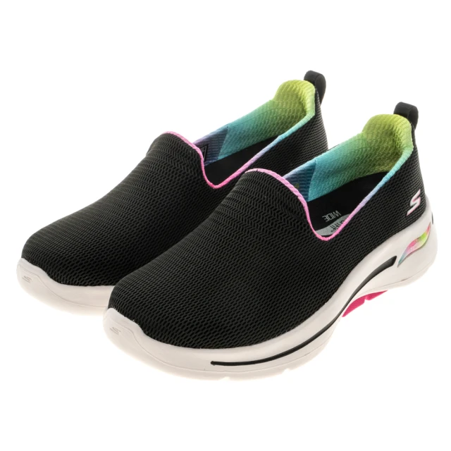 Skechers Go Walk Arch Fit 寬楦 深藍 粉紅絲帶 乳癌防治 女鞋 896263WNVLV 歷史價格詳細信息