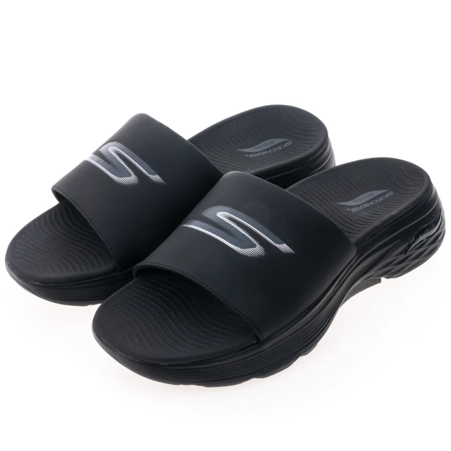 【SKECHERS】女 健走系列 涼鞋 拖鞋 MAX CUSHIONING SANDAL(140119NVMT) 歷史價格詳細信息