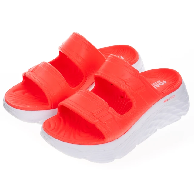 【SKECHERS】女鞋 健走系列涼拖鞋 MAX CUSHIONING FOAMIES(111126WHT) 歷史價格詳細信息