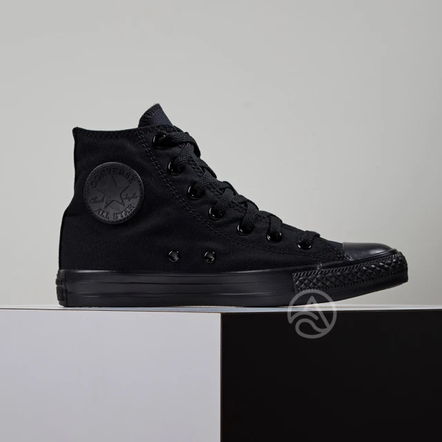 CONVERSE ALL STAR 黑色 高筒 鞋帶 帆布鞋 中大童 NO.Q5382(3J231C) 歷史價格詳細信息