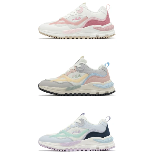 FILA 休閒鞋 OVERLAP 米白 藍紫 復古 運動鞋 女 5J347Y939 歷史價格詳細信息
