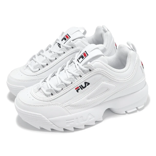 Fila 斐樂 休閒鞋 Disruptor Zero 女鞋 米白 煉乳白 厚底 增高 皮革 鋸齒底 5XM01515101 歷史價格詳細信息