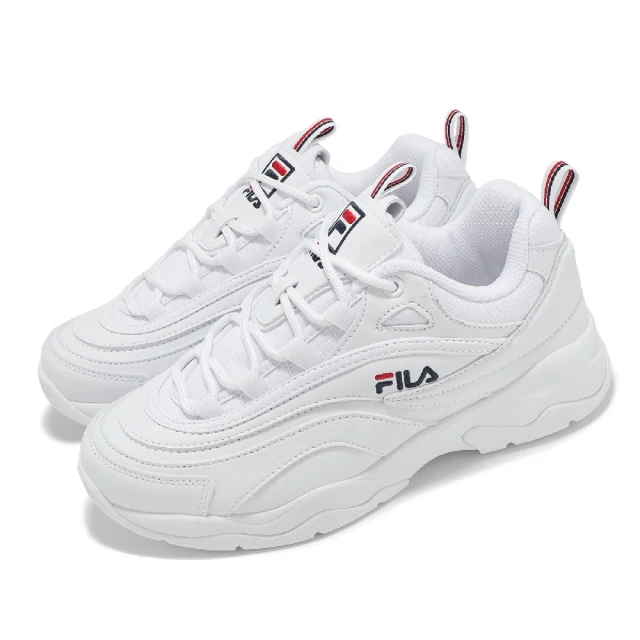 【FILA】休閒鞋 Ray 男鞋 女鞋 白 低筒 厚底 增高 老爹鞋 小白鞋 斐樂(4C625Y100) 價格比較,價格查詢,歷史價格詳細信息
