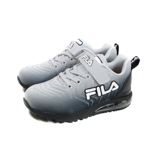 FILA 童鞋 藍灰 黏帶 氣墊 運動鞋 中童 3J411X003 歷史價格詳細信息