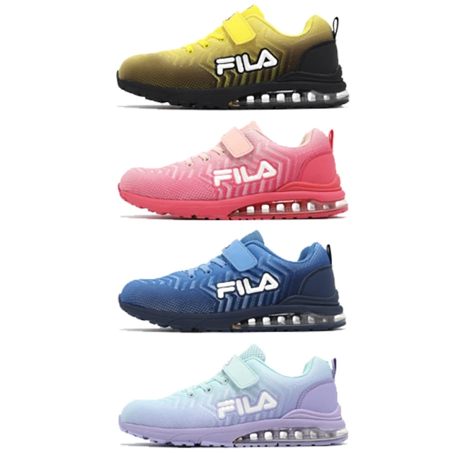 Fila 斐樂 慢跑鞋 J822Y 大童 女鞋 黑 白 旋鈕 緩衝 拼接 運動鞋 3J822Y000 歷史價格詳細信息