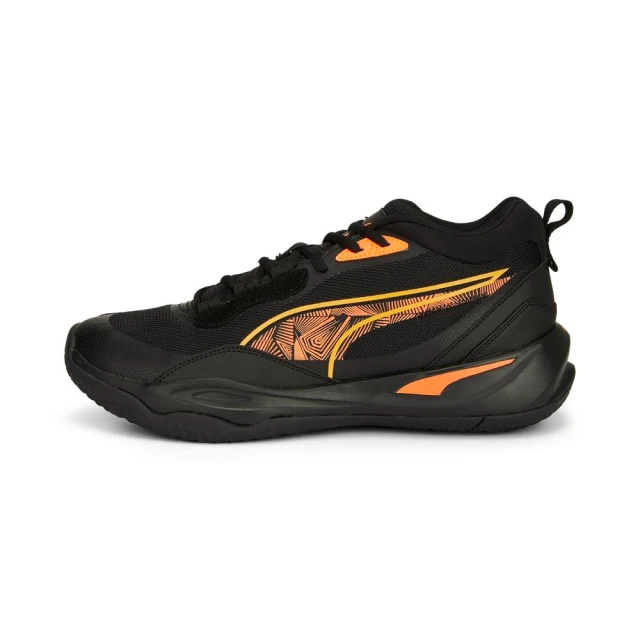 【PUMA】Playmaker Spray 男 籃球鞋 黑黃 -38846702 歷史價格詳細信息