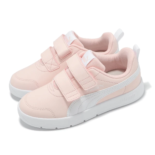 【PUMA】Courtflex V3 V PS 休閒鞋 中大童 童鞋 粉紅色 魔鬼氈-39764207 歷史價格詳細信息