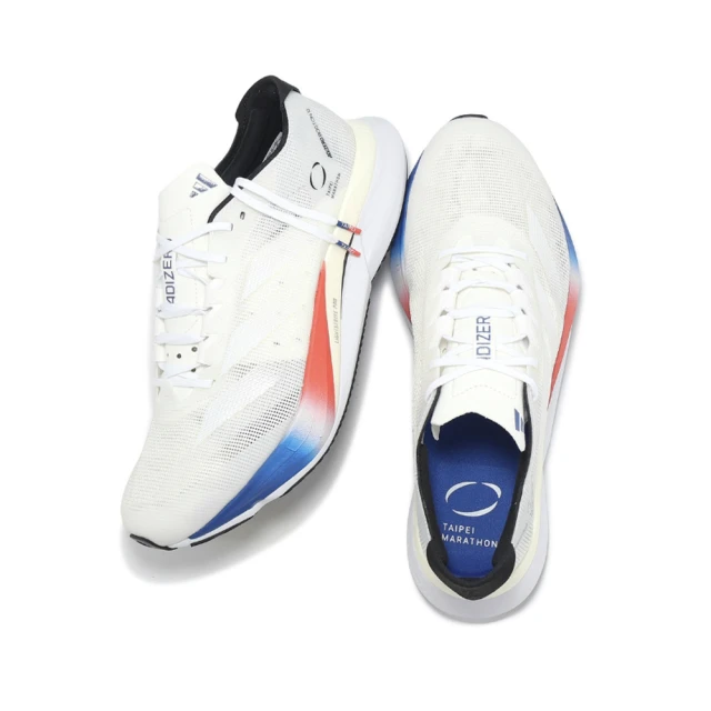 【adidas 愛迪達】Adizero Boston 12 男女 慢跑鞋 台北馬拉松 限定款 緩震 白紅藍(JH9651) 歷史價格詳細信息