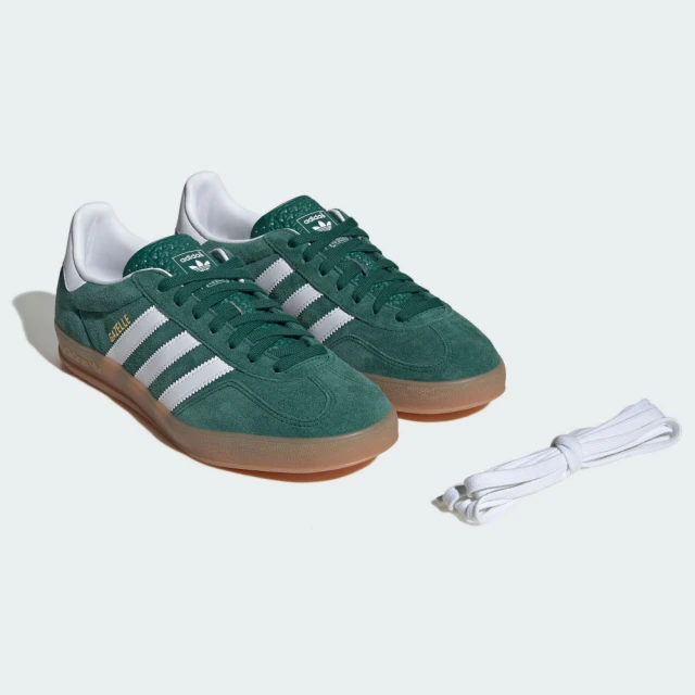 【adidas 愛迪達】GAZELLE INDOOR 運動休閒鞋(IF1807 男鞋/女鞋 ORIGINALS復古運動休閒鞋 質感灰) 歷史價格詳細信息