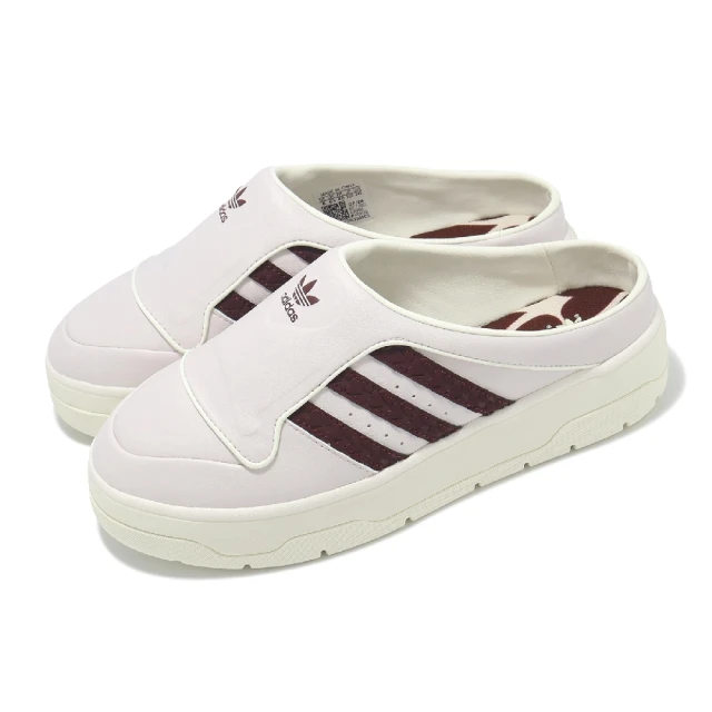 adidas 穆勒鞋 VS Set Mule 白 黑 三條線 懶人拖 休閒鞋 男鞋【ACS】 FX4849 歷史價格詳細信息