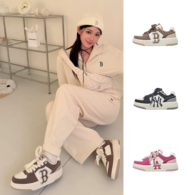 【MLB】老爹鞋 學長鞋 Chunky Liner系列 洋基/紅襪隊(3ASXCLB3N-4款任選) 歷史價格詳細信息