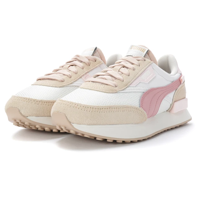 Puma Future Rider 米白色 網布 運動休閒鞋 女款 NO.J0647【新竹皇家 37476801】 歷史價格詳細信息