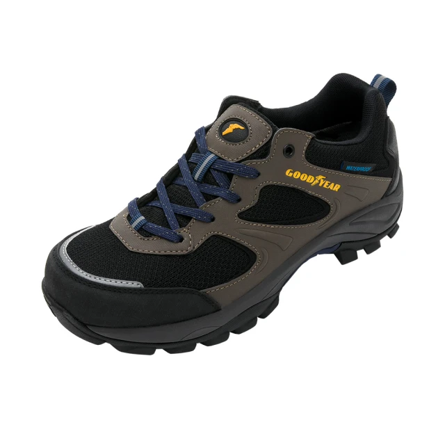 GOODYEAR 透濕防水戶外鞋 山林遠征 Q彈乳膠鞋墊 抓地耐磨大底 男段 黑棕GAMO33433 歷史價格詳細信息