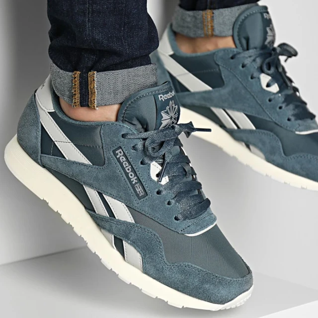 Reebok CL Nylon [100073831] 男女 休閒鞋 復古 麂皮 Hip Hop 50周年紀念 酒紅米白 歷史價格詳細信息