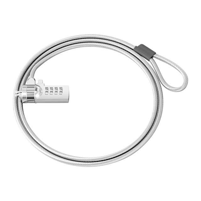 【神崎家居】1.2米鋼纜筆電密碼防盜鎖 價格比較,價格查詢,歷史價格詳細信息
