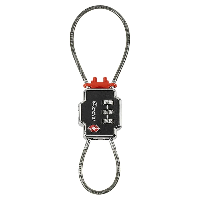 ADISI TSA海關鋼纜密碼鎖【黑色】AS24029 歷史價格詳細信息