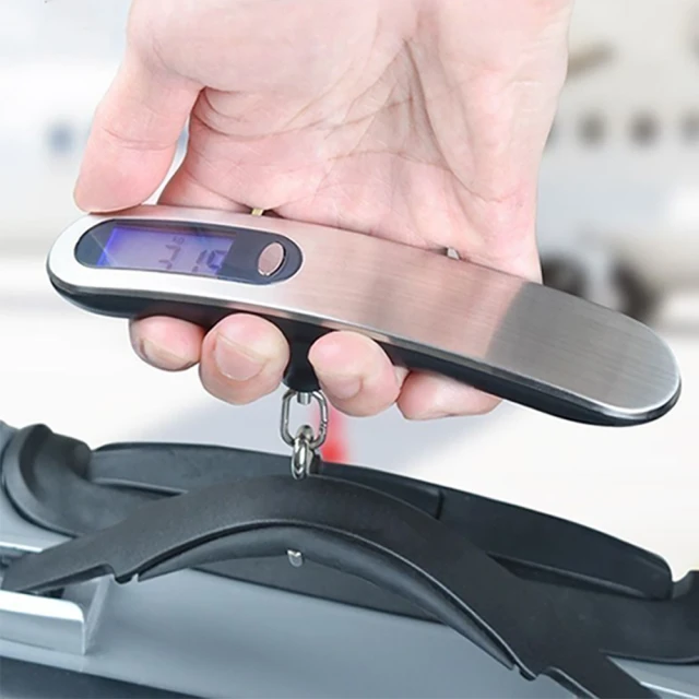 【出國必備】電子行李秤│LED背光 LCD顯示屏 包裹秤重 行李秤重 輕巧耐用│手提電子秤 手提秤 旅行秤 歷史價格詳細信息