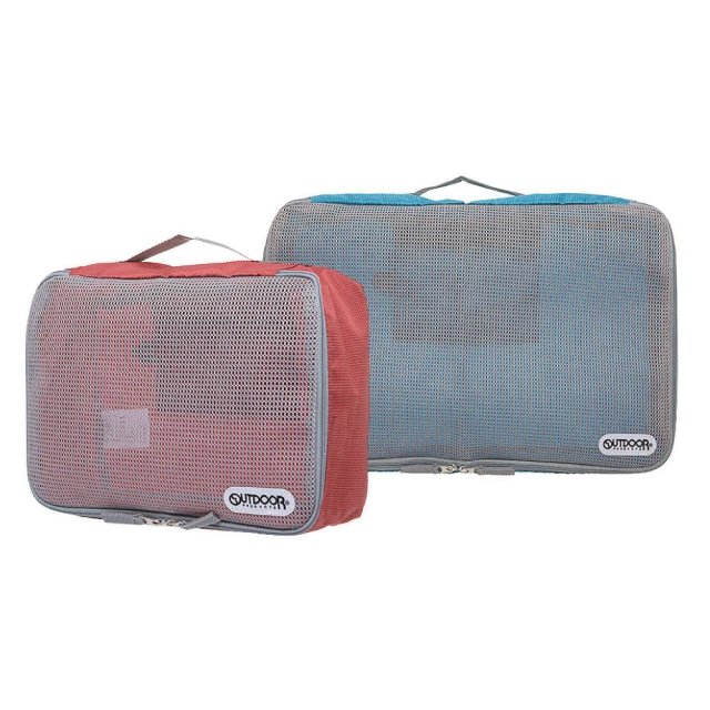 【OUTDOOR 官方旗艦館】旅行配件-摺疊旅行袋-多色任選（黑／藍／紅）ODS19A01(手把、側背兩用設計) 歷史價格詳細信息