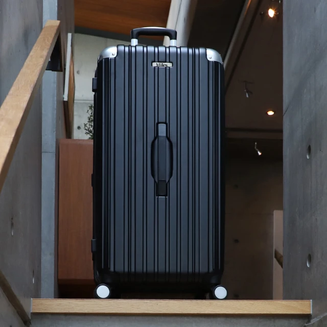 【Miles】32吋大容量PC耐撞運動行李箱/胖胖箱(拉鍊款/TSA海關鎖)-黑色(霧面款)  台灣現貨 免運 快速出貨 歷史價格詳細信息