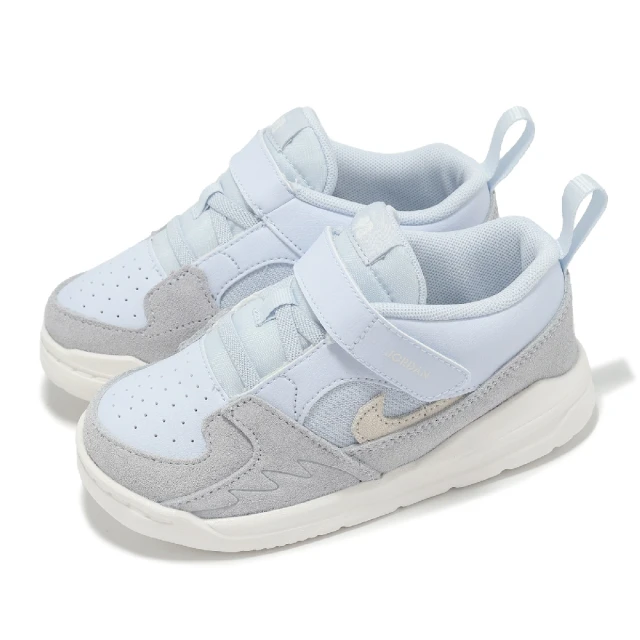 Nike 耐吉 童鞋 Jordan Stadium 90 PS 中童 小朋友 白 灰 藍 喬丹 魔鬼氈 DX4398-104 歷史價格詳細信息