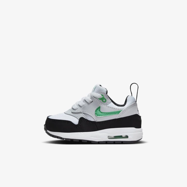 Nike 耐吉 休閒鞋 Air Max 1 Easyon PS 中童 白 綠 小朋友 氣墊 易穿脫 運動鞋 DZ3308-108 歷史價格詳細信息