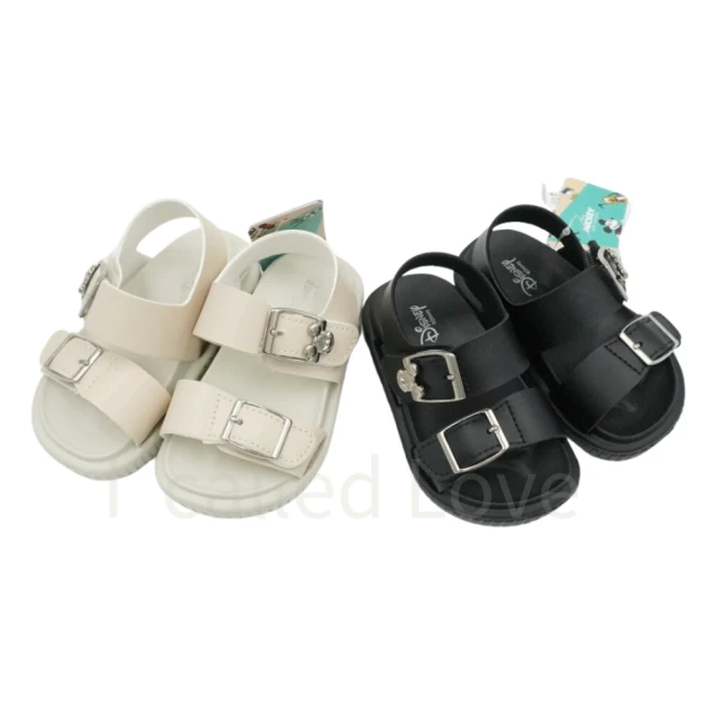 【Disney 迪士尼】迪士尼童鞋 米奇 米妮 麥坤 維尼 可調式魔鬼氈造型防水拖鞋(MIT台灣在地工廠製造) 歷史價格詳細信息