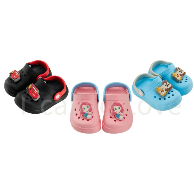 《布布童鞋》Disney閃電麥坤脫線黑色兒童拖鞋(15~22公分) [ D3E192D ] 歷史價格詳細信息