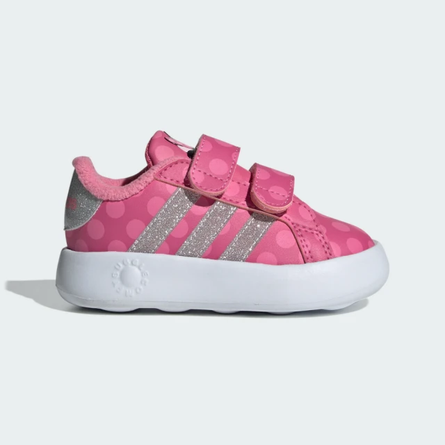 【adidas 愛迪達】GRAND COURT PLATFORM 休閒鞋 女鞋 白 黑 粉 小白鞋 厚底 增高(IE1092/IH7645) 歷史價格詳細信息