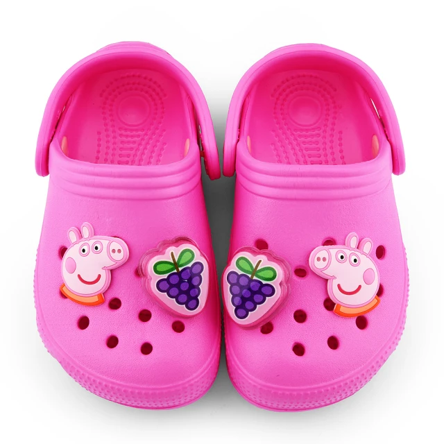 【童鞋城堡】佩佩豬 冰淇淋洞洞鞋 花園鞋(PG1053-桃) 歷史價格詳細信息