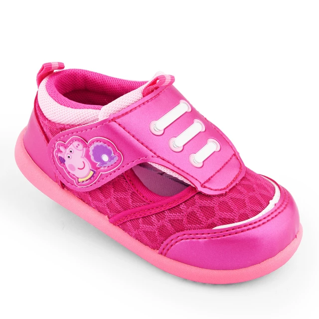 【童鞋城堡】中童 LED電燈 運動鞋 佩佩豬 PG8599-桃(限量降價款) 歷史價格詳細信息