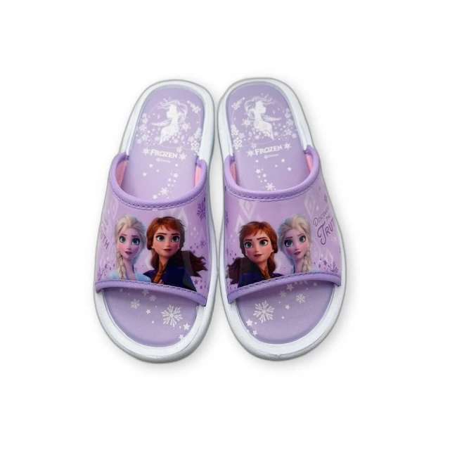 【樂樂童鞋】MIT冰雪奇緣蝴蝶結拖鞋(童鞋 迪士尼童鞋 卡通拖鞋) 歷史價格詳細信息