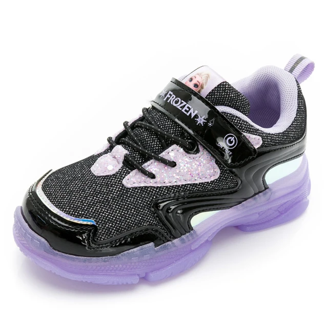 【Disney 迪士尼】童鞋 冰雪奇緣 電燈運動鞋/絆帶 易穿脫 透氣 台灣製 白(FNKX37459) 歷史價格詳細信息