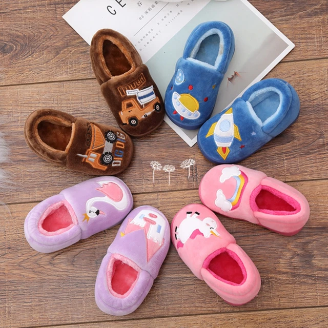 男童鞋加絨包頭棉拖鞋2023冬季新款兒童加厚保暖棉鞋中大童親子鞋 歷史價格詳細信息