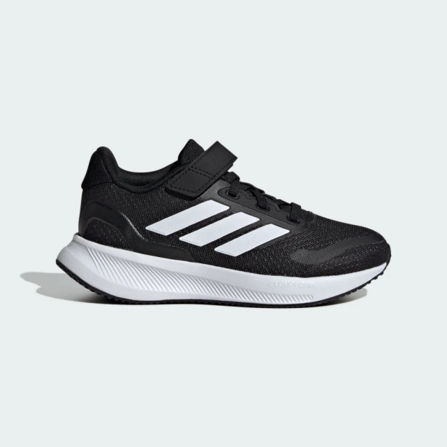 【adidas 愛迪達】運動鞋 童鞋 中童 兒童 魔鬼氈 RUN 60s CF C 黑米白 IE6436 歷史價格詳細信息