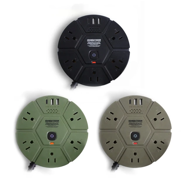 ADAMOUTDOOR 5座PD延長線1.8M(ADPW-PS351PDBK)黑 歷史價格詳細信息