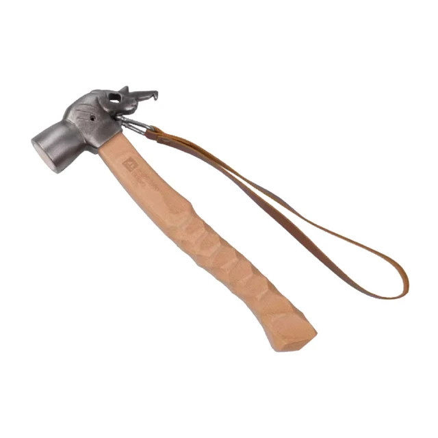 【Shine Trip】山趣 不鏽鋼大槌面多功能拔釘器營槌(黑色) 歷史價格詳細信息