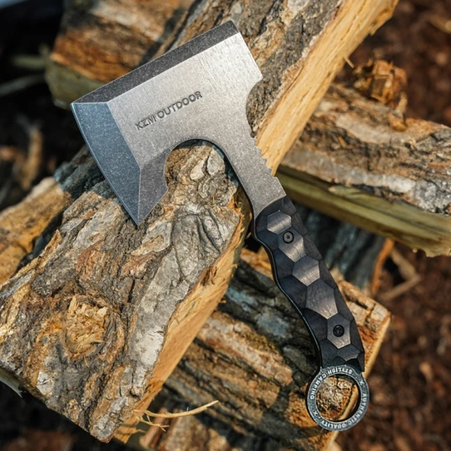 KZM 工業風手斧.露營木斧手斧 登山斧開山斧 戶外短柄小斧 野營斧頭 劈柴伐木園藝 歷史價格詳細信息