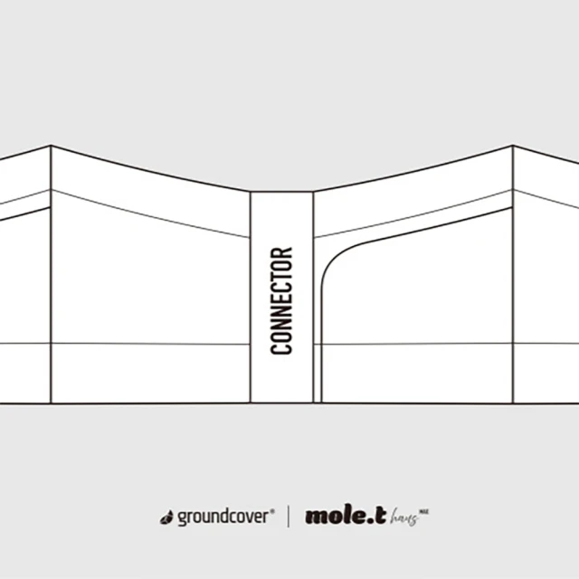 【groundcover】韓國 Acorn house 3.45基地帳 內帳橡實半球帳客廳帳天幕地布 歷史價格詳細信息