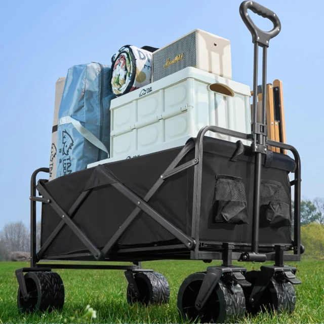 露營折疊手推車-大號基本款黑(升級版折疊手推車/摺疊手拉車/露營推車/寵物推車/摺疊式拖車/拉車) 歷史價格詳細信息