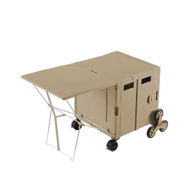 【青禾坊】爬梯特仕版野餐露營推車-1入 歷史價格詳細信息