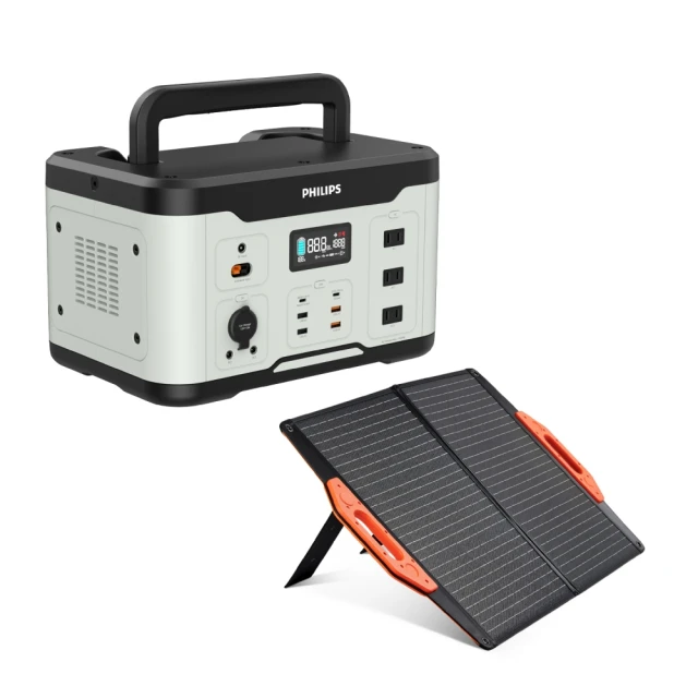 【Philips 飛利浦】露營/戶外/車宿 160W大功率 折疊太陽能充電板 DLP8846C 歷史價格詳細信息