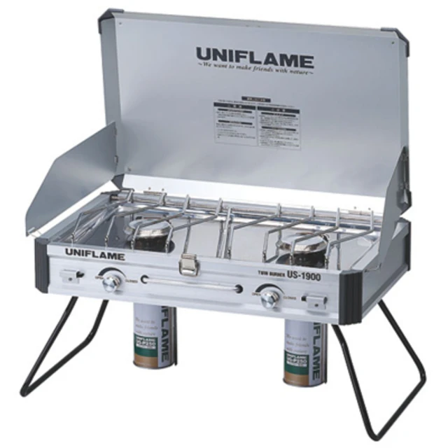 UNIFLAME US-1900 露營必備戶外行動廚房瓦斯爐 不鏽鋼瓦斯雙口爐 610305 歷史價格詳細信息