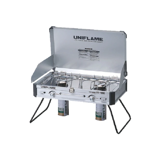 UNIFLAME US-1900 露營必備戶外行動廚房瓦斯爐 不鏽鋼瓦斯雙口爐 610305 歷史價格詳細信息