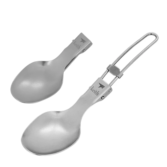 Keith 鎧斯鈦折疊湯匙 18.5cm / Ti5315.摺疊鈦湯匙 鈦金屬圓湯匙 輕量無毒湯勺 環保餐具 歷史價格詳細信息