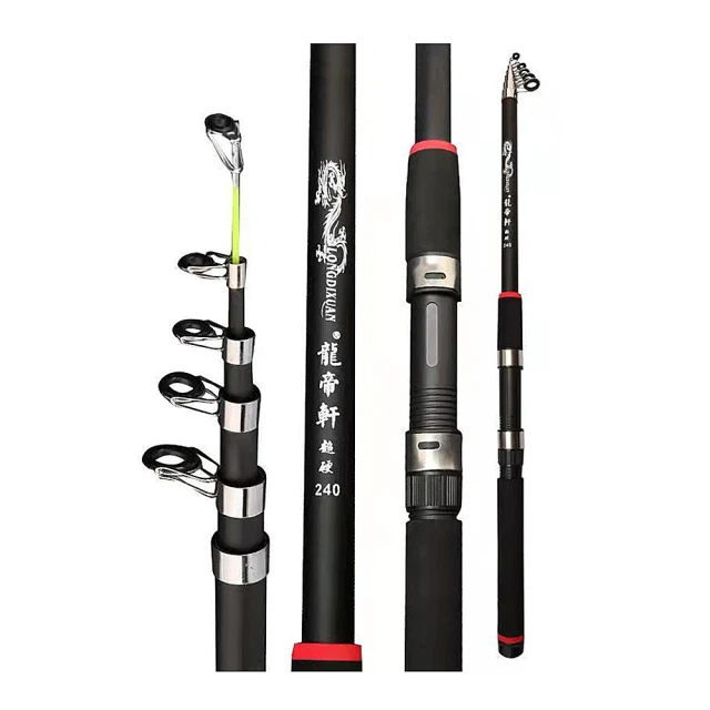 龍帝軒釣竿 2.4米 釣竿 磯釣竿 甩竿 歷史價格詳細信息